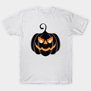 HALLOWEEN DAY SCARY PUMPKIN GOT TREATS DESIGN ILLUSTRATION T-Shirt